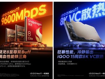 MAROKO133 Eksklusif gadget: iQOO Neo11 Siap Meluncur Akhir Oktober, Usung Snapdragon 8 Eli