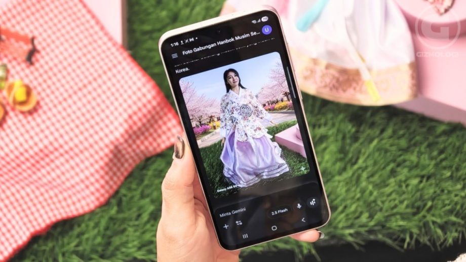 MAROKO133 Eksklusif gadget: Galaxy A56 5G dengan One UI 8, Bisa Bikin Gambar Pakai Nano Ba